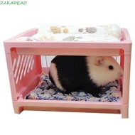 PARADEAO Hamster Hideout Small Animal Freedom Cave Accessories Hamster House Hideout House Guinea Pig Small Pet Supplies