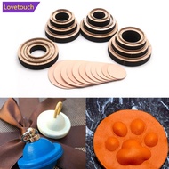 LOVETOUCH 7-10cm Leather Circle Cutter Mold Round Hollow Punch Hole Tool for DIY Leather Craft Belt 