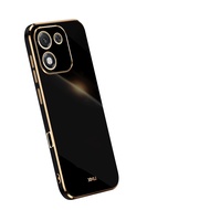 Luxury 6D Plating Case For Honor X70i Case for Honor X70i Cover for Honor X70i Cover Soft Silione Sh