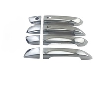 Isuzu DMAX D-Max 2021 2022 2023มือจับประตูด้านนอกรถชุดแต่งฝาครอบ ABS สีเงิน