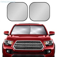 TIANCHUANG Car Sun Shade UV Protection Sunscreen Curtain Fabric Blocks Silver Reflective