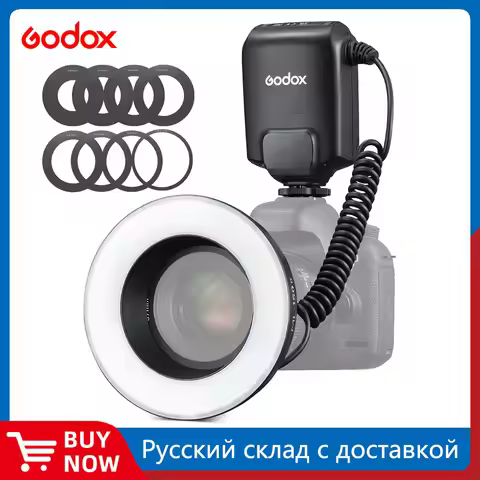 Godox ML-150II ML150II Macro Ring Speedlite Flash Light For Canon Nikon Pentax Sony Olympus DSLR Cam