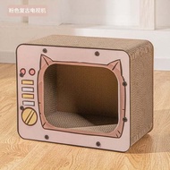 Cat Box For Scratching No More Worries About Furniture Is Scratched. Post + Mattress + Toys In One B