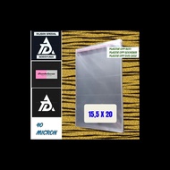 Opp Plastic 15.5 x 20 Souvenir - Opp Plastic 15.5 x 20 Invitation - Opp Plastic 15.5x20 DVD Case - O
