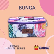 GABAG - SINGLE INFINITE SERIES COOLER BAG BUNGA (FREE 1PC ICE PACK)