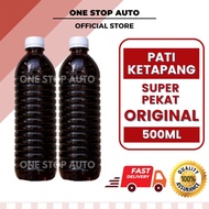 PATI KETAPANG 100% ORI SUPER PEKAT (BLACK WATER) 500ML Fish aquarium ikan laga, betta