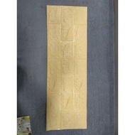 YELLOW 3D Wall paper form brick decorative sticker 70cm*23cm