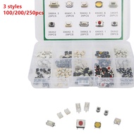 100/200/250pcs 10 Types car remote car key button Tablet Actile Push Button Switch Car Keys Button T