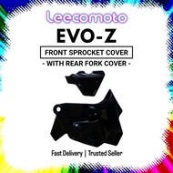 DEMAK EVO-Z / DV110 Front Sprocket Cover LH KIRI LEFT SET EVOZ EVO Z DV 110 SPOCKET SPOKET COVER CAS