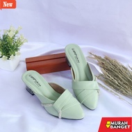 Shopee haul heels HMF Saqila Women's Glass Mules VR801