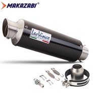 51 มิลลิเมตรสากลMotoรถจักรยานยนต์ท่อไอเสียคาร์บอนไฟเบอร์ตัวเก็บเสียงท่อไอเสียกับDBนักฆ่าleovinท่อไอเ