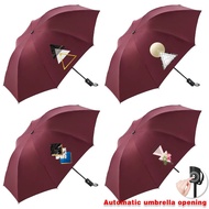 Automatic umbrella Shape Print Automatic Umbrella – UPF 50+ Windproof & Travel-Ready