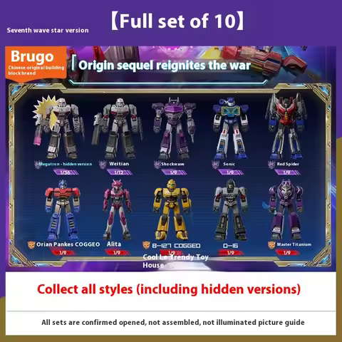 Blokees Block Figures Stars Version7-Shattered Dimensions Transformers Optimus Prime Robot Custom De
