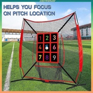 [Chiwanji1] Strike Zone Target Net Numbered Strike Zone for Hitting Batting Baseball Net