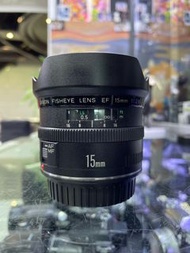 CANON EF 15mm F2.8 FISHEYE 魚眼鏡 超新淨