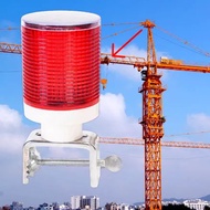 Solar LED traffic safety warning light Road construction warning light beacon light fishing boat lig