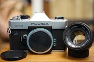 【售】經典M42全機械底片機機皇Fujica ST801加購鏡頭55mm F1.8 EBC鍍膜標準鏡頭