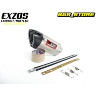 EKZOS AHM MALAYSIA M3 SZR SILINCER ONLY 51MM /EKZOS/EXHAUST/MUFFLER/OPEN EKZOS/EXHAUST RACING/TUBE E