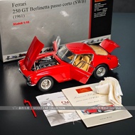 CMC 1: 18 Ferrari 250GT Simulation Alloy Car Model Collection Ornaments
