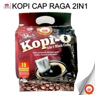 kopi cap raga 2 in 1 kopi o (23gx15 sachets)