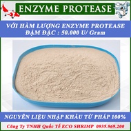 Enzyme Protease hàng nguyên liệu nhập khẩu Pháp Enzyme ủ phân cá phụ gia thức ăn chăn nuôi xử lý ao