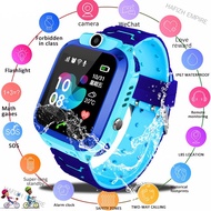 HAFIZH EMPIRE Kids Smart Watch Q12B Phone Watch for Android IOS Life Waterproof LBS Positioning 2G S