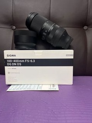 完美無瑕 全套有盒 (香港行貨)  Sigma 100-400 100-400mm DG Canon EF Mount