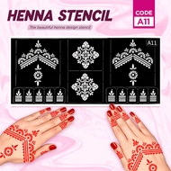 Sticker inai / Sticker Henna / Henna Stencil / Mehndi Stencil NEW DESIGN