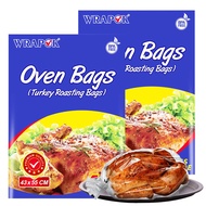 Oven Cooking Bags Large Size Turkey Roasting Baking Bag For Meats Ham Ribs Poultry Seafood, 17 x 21.
