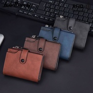 Men Short Wallet baellerry Business RFID Zipper Wallet Simple Coin Purse [E526]