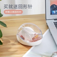 [Creative Rolling Style] Paper Clip Magnet Curved Pin Box Storage Box Desktop U-Shaped Pin Storage B
