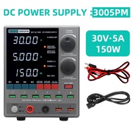 SUGON 3005PM ปรับแหล่งจ่ายไฟ DC 30V 5A 4หลัก Digital Lab Bench Power Stabilized Power Supply Voltage