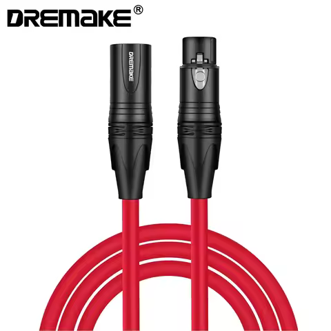 XLR Male to Female Cable XLR Extension Karaoke Microphone Cable Sound Cannon Mikrofon Patch Cable fo