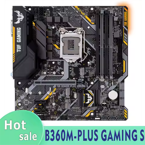 B360M-PLUS GAMING S motherboard LGA 1151 DIMM DDR4 desktop motherboard 100% test