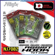 NINJ 7X7 WIRE ASSIST HOOK NJ7082 #1/0-#3/0
