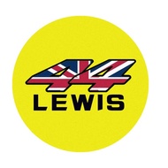 26|New F1 Racing Champion Hamilton No. 44 Car Magnetic Car Sticker Fan Merchandise