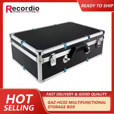 GAZ-HC02 Hot Sale Aluminum Alloy Storage Box Portable Suitcase Waterproof Shockproof Multifunctional