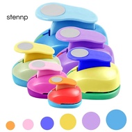 Paper Crafts Circle Punches - 6 Sizes of Circle Cutters, Including 3-Inch Circle Punches, in Random 
