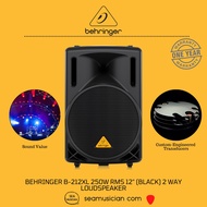 BEHRINGER B-212XL 250W RMS 12" (BLACK) 2 WAY LOUDSPEAKER