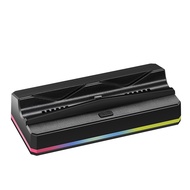 For Switch 2 Charging Dock for Switch 2 Game Console Charger Dock Charger Base Stand with RGB Light 