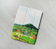 風景小村莊iPad mini 6 10代 Pro 12.9 Air 5 6 筆槽充電保護套