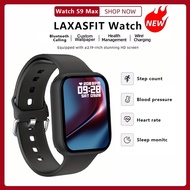 LAXASFIT New Smart Watch S9 Max Men Women Sports Watch 2.19"HD Touch Screen BT Call Smartwatch