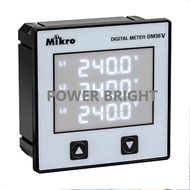 MIKRO SELF POWER DIGITAL VOLTAGE METER 240A DM36V