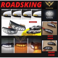 [ 1PAIR ] PRIUS YARIS CAMRY VIOS ALTIS 2014-2020 SIDE MIRROR RUNNING LIGHT SIGNAL AMBER DRL DAYLIGHT