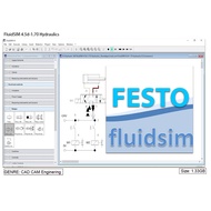 FluidSIM 4.5d-1.70 Hydraulics PC windows