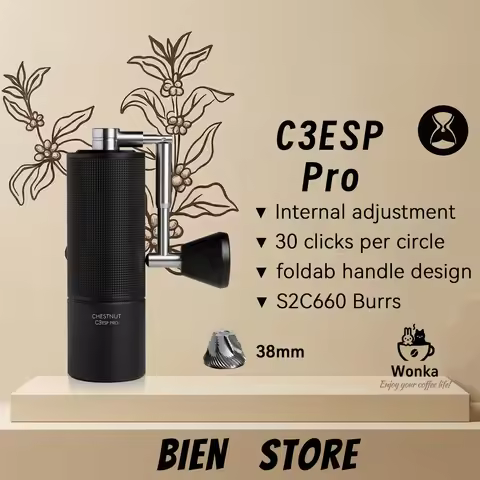 1 PC NEW Timemore C3 ESP Pro New stainless steel conical grinding core super espresso coffee mill gr