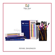 1 DOZEN PENCILS 2B KINGCO brand