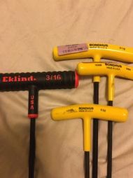 Eklind 英制 3/16 T型   六角板手 六角扳手 工具