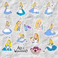 Tumblr AESTHETIC STICKER | Alice in Wonderland | Sticker PACK STICKER For HP | Laptop STICKER