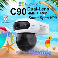 Ezviz C90 / H90 Dual Lens 4MP + 4MP Dual Rotation Pan/Tilt Two Way Color Night Vision WiFi Outdoor S